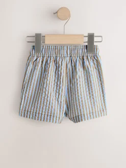 Bleu/Jaune - Lot de 2 shorts de bain (3mois à7ans)