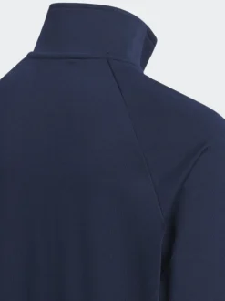 Bleu/Marine - adidas Golf 1/4- Sweat-shirt zippé à enfiler