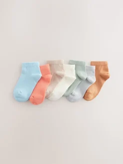 Bleu/Neutre - Chaussettes de sport 7 PK