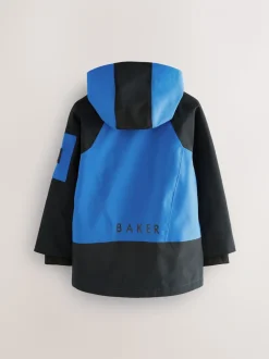 Bleu/Noir - Manteau Baker by Ted Baker imperméable colorblock