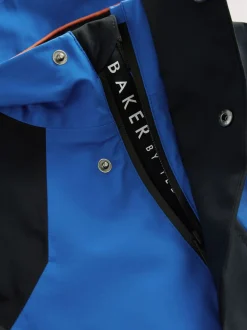 Bleu/Noir - Manteau Baker by Ted Baker imperméable colorblock