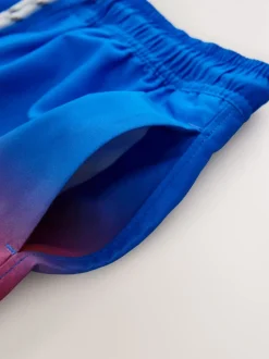 Bleu/Orange - Ombre Short de bain ({}3-16ans)