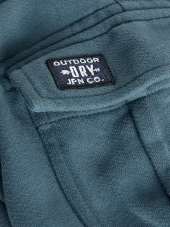 Bleu/rouge - Ensemble Superdry sweat et short