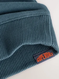 Bleu/rouge - Ensemble Superdry sweat et short