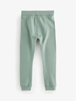 Bleu/sarcelle - Lot de 2 leggings thermiques (2-16ans)