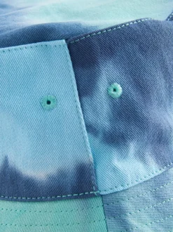 Bleu/vert - Chapeau baquet (1-16ans)