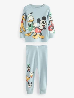 Bleu/vert - Pyjama Disney Mickey Mouse Snuggle 2 Pack (9mths-10yrs)