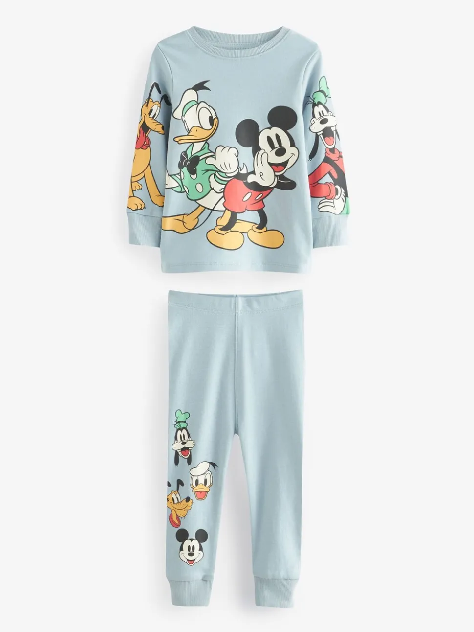 Bleu/vert - Pyjama Disney Mickey Mouse Snuggle 2 Pack (9mths-10yrs)