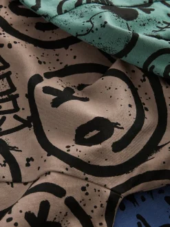 Bleu/Vert/Neutre Personnage - Lot de 3 pyjamas à manches longues (3-16ans)