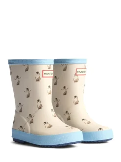 Bottes de pluie Hunter First White Wellington enfant