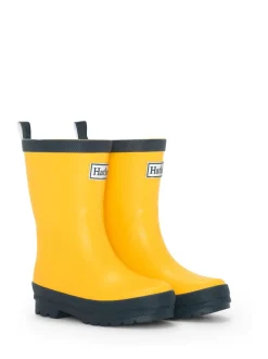 Bottes de pluie Jaune et bleu marine mates