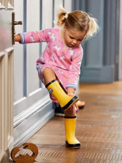 Bottes en caoutchouc Jojo Maman Bébé à bordures contrastées