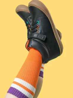 Bottes Frugi Cape Extensible en dentelle Noires