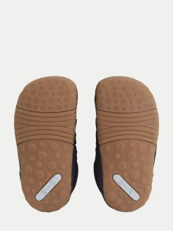 Bottes/Bottines Start-Rite Bébé Bleu Pip en cuir à double bande anti-déchirure