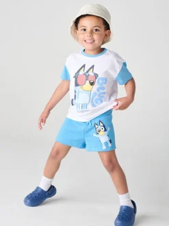 Brand Threads Haut court et ensemble court 100% coton