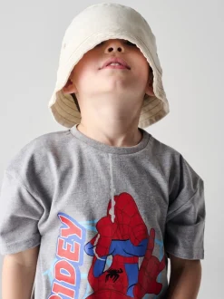 Brand Threads Spidey and Son Amazing Friends Ensemble 100% coton et short