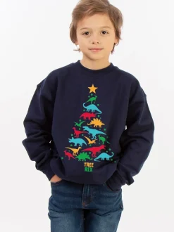 Brands In Noël Dinosaure Tree Rex Sweat-shirt