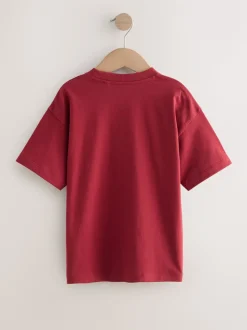 Broderie planche à roulettes Berry - T-shirt graphique Manches courtes Relaxed Fit (3-16yrs)