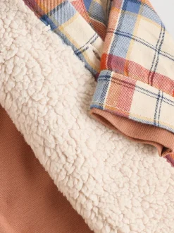 Brown/Marine - Ensemble 3 pièces bébé veste-chemise et pantalons (0mois-2ans)