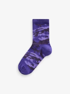 Camo lumineux - Paquet de chaussettes en coton riche 7