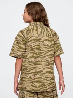 Camo vert - Chemise utilitaire Gap Ripstop (4-13ans)