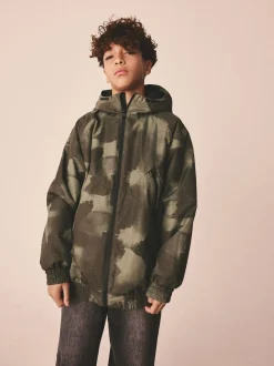 Camouflage vert - Blouson bomber imperméable (3-16ans)