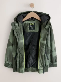 Camouflage vert - Blouson bomber imperméable (3-16ans)