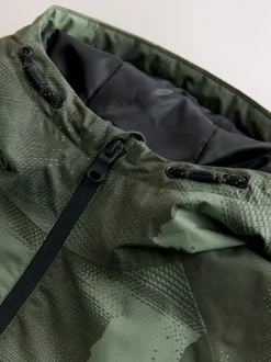 Camouflage vert - Blouson bomber imperméable (3-16ans)