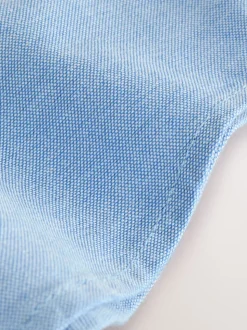 Caractère bleu - Chemise Oxford à manches longues (3mths-7yrs)