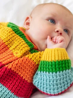 Cardigan Frugi Bleu câlin