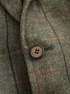 Carreaux vert/marron - Blazer (3-16ans)