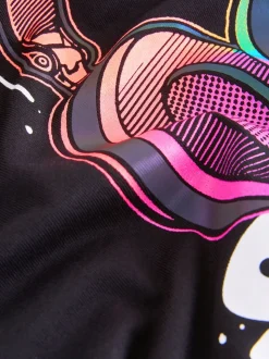 Casque noir - T-shirt graphique Manches courtes Relaxed Fit (3-16yrs)