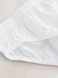 Ceinture en jacquard Blanc - Slip en coton 100% 5 Paquet (1.5-16ans)