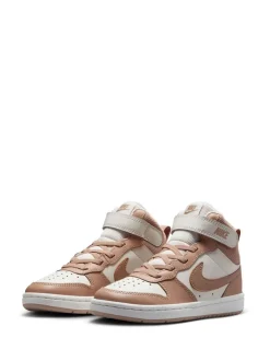 Chanvre Nature ivoire pâle - Nike Junior Court Borough Mid Trainers