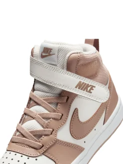 Chanvre Nature ivoire pâle - Nike Junior Court Borough Mid Trainers