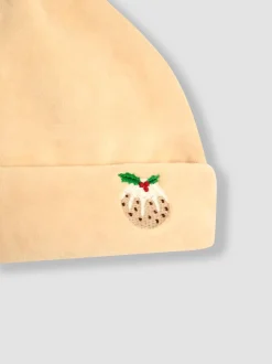 Chapeau JoJo Maman Bébé Pudding en velours