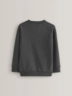 charbon de bois - Chandail scolaire à col roulé (3-17ans)