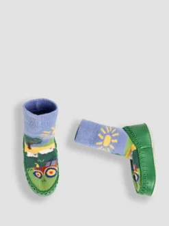 Chaussettes Jojo Maman Bébé Farm Scene Mocassins