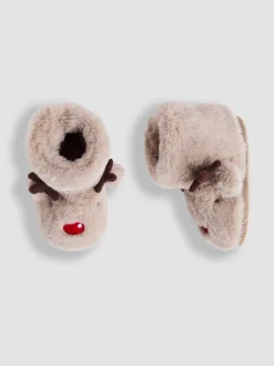 Chaussons chaussons à renne JoJo Maman Bébé
