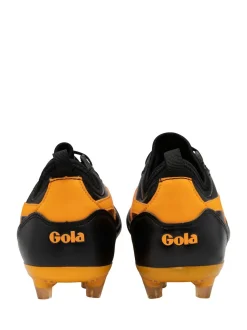 Chaussures de football Gola Juniors Ceptor MLD Pro en microfibre à lacets