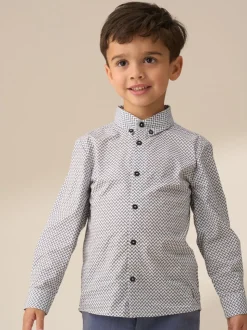 Chemise Angel & Rocket 100% coton à imprimé géométrique