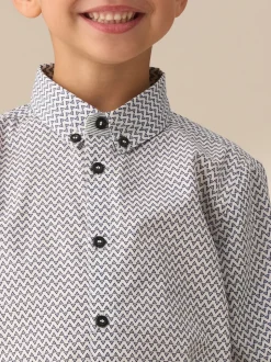 Chemise Angel & Rocket 100% coton à imprimé géométrique