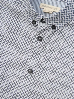 Chemise Angel & Rocket 100% coton à imprimé géométrique