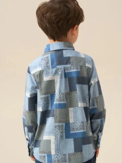 Chemise Angel & Rocket Bodhi imprimée en chambray