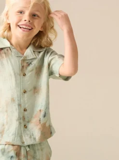 Chemise Angel & Rocket en peluche à imprimé tie-dye