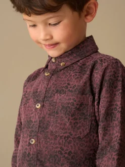 Chemise Angel & Rocket Hayes en jacquard léopard