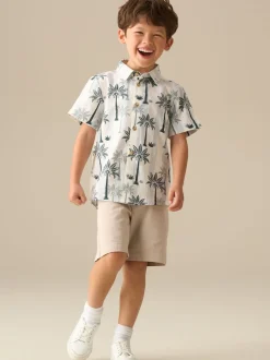 Chemise Angel & Rocket Jamie Palm Rayure SS