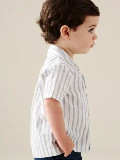 Chemise Angel & Rocket Santi à rayures coupées et cousues