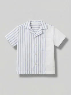 Chemise Angel & Rocket Santi à rayures coupées et cousues