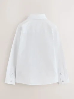 Chemise Baker by Ted Baker blanche à manches longues avec Nœud Cravate